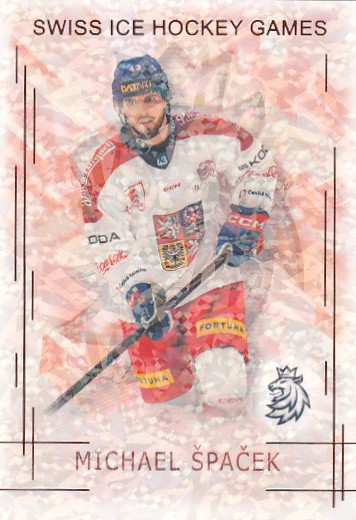ŠPAČEK Michael Real Cards 2025/2026 Swiss Hockey Games SHG-23 Bronze Jungle /15