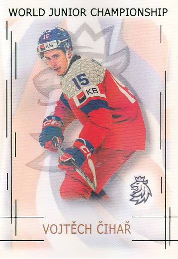 ČIHAŘ Vojtěch Real Cards 2025/2026 WJCH U20-03 Emerald /22