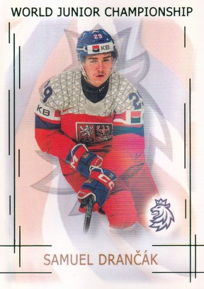 DRANČÁK Samuel Real Cards 2025/2026 WJCH U20-04 Emerald /22