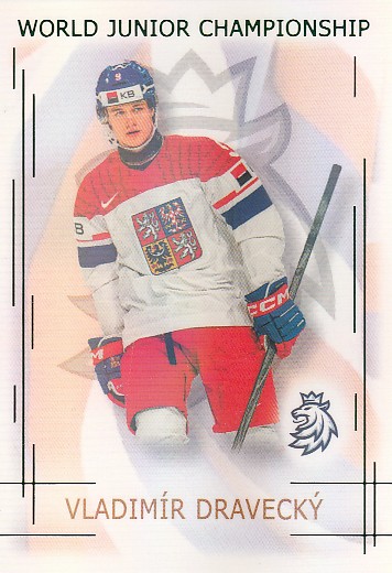 DRAVECKÝ Vladimír Real Cards 2025/2026 WJCH U20-05 Emerald /22