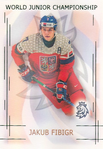 FIBIGR Jakub Real Cards 2025/2026 WJCH U20-06 Emerald /22