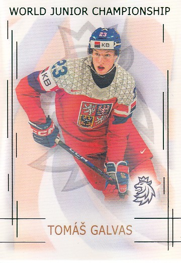 GALVAS Tomáš Real Cards 2025/2026 WJCH U20-07 Emerald /22