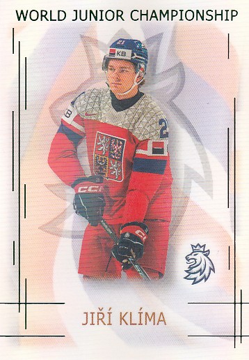 KLÍMA Jiří Real Cards 2025/2026 WJCH U20-11 Emerald /22
