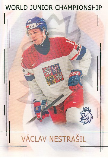 NESTRAŠIL Václav Real Cards 2025/2026 WJCH U20-16 Emerald /22