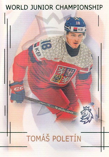 POLETÍN Tomáš Real Cards 2025/2026 WJCH U20-19 Emerald /22