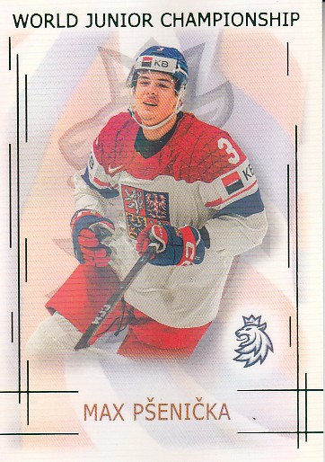 PŠENIČKA Max Real Cards 2025/2026 WJCH U20-20 Emerald /22
