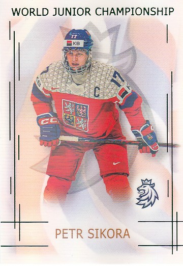 SIKORA Petr Real Cards 2025/2026 WJCH U20-21 Emerald /22