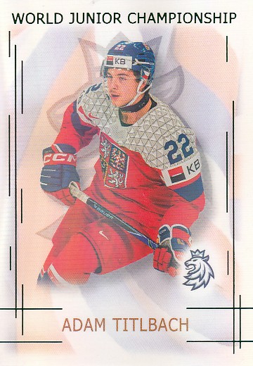 TITLBACH Adam Real Cards 2025/2026 WJCH U20-22 Emerald /22