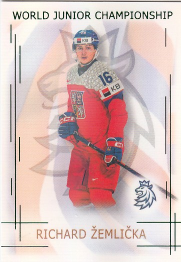 ŽEMLIČKA Richard Real Cards 2025/2026 WJCH U20-23 Emerald /22