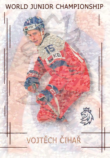 ČIHAŘ Vojtěch Real Cards 2025/2026 WJCH U20-03 Bronze Jungle /15