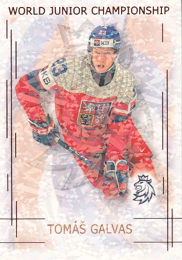GALVAS Tomáš Real Cards 2025/2026 WJCH U20-07 Bronze Jungle /15