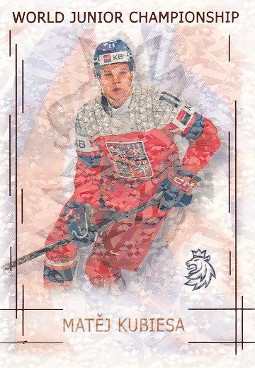 KUBIESA Matěj Real Cards 2025/2026 WJCH U20-12 Bronze Jungle /15