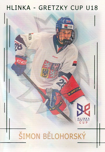 BĚLOHORSKÝ Šimon Real Cards 2025/2026 Hlinka-Gretzky Cup HG-01 Emerald /22