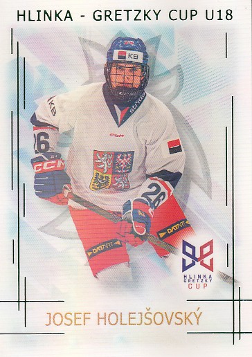 HOLEJŠOVSKÝ Josef Real Cards 2025/2026 Hlinka-Gretzky Cup HG-05 Emerald /22
