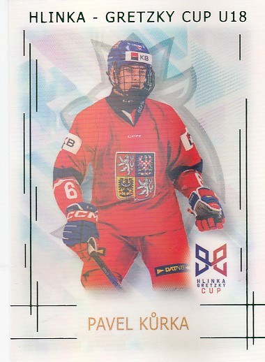 KŮRKA Pavel Real Cards 2025/2026 Hlinka-Gretzky Cup HG-09 Emerald /22