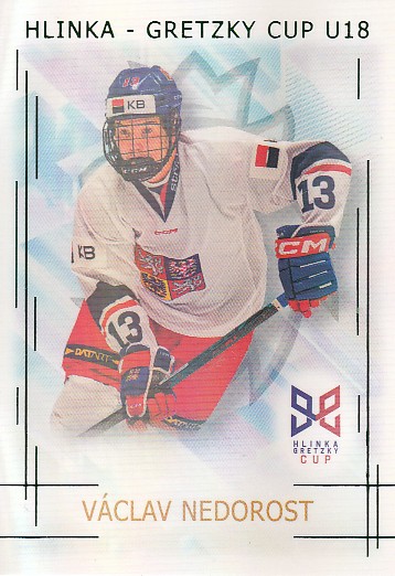 NEDOROST Václav Real Cards 2025/2026 Hlinka-Gretzky Cup HG-11 Emerald /22