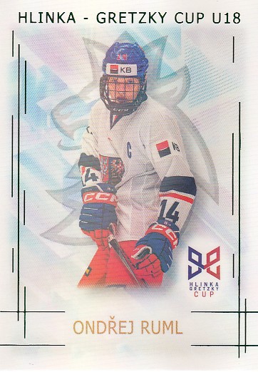 RUML Ondřej Real Cards 2025/2026 Hlinka-Gretzky Cup HG-16 Emerald /22