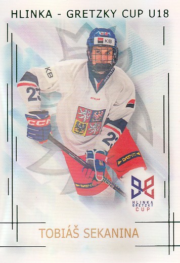 SEKANINA Tobiáš Real Cards 2025/2026 Hlinka-Gretzky Cup HG-18 Emerald /22