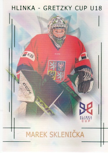 SKLENIČKA Marek Real Cards 2025/2026 Hlinka-Gretzky Cup HG-19 Emerald /22