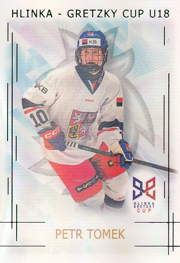 TOMEK Petr Real Cards 2025/2026 Hlinka-Gretzky Cup HG-22 Emerald /22