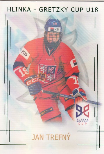 TREFNÝ Jan Real Cards 2025/2026 Hlinka-Gretzky Cup HG-23 Emerald /22