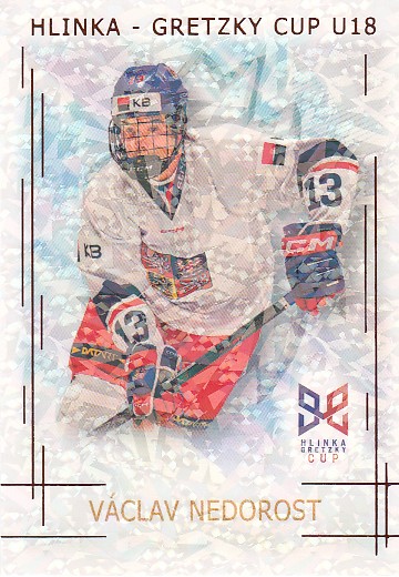 NEDOROST Václav Real Cards 2025/2026 Hlinka-Gretzky Cup HG-11 Bronze Jungle /15