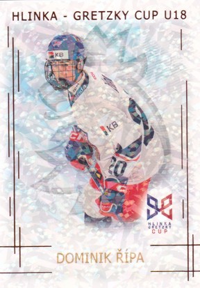 ŘÍPA Dominik Real Cards 2025/2026 Hlinka-Gretzky Cup HG-17 Bronze Jungle /15