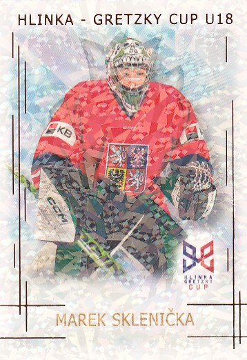 SKLENIČKA Marek Real Cards 2025/2026 Hlinka-Gretzky Cup HG-19 Bronze Jungle /15