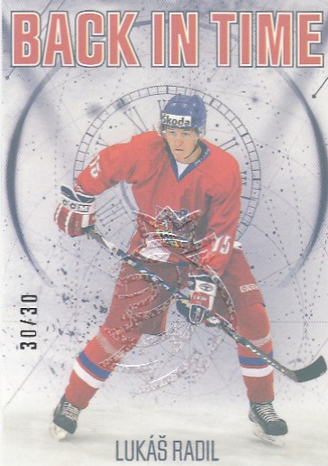 RADIL Lukáš Real Cards 2025/2026 Back in Time BT-06 Space /30