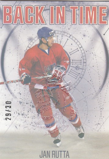RUTTA Jan Real Cards 2025/2026 Back in Time BT-07 Space /30