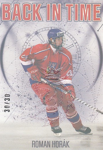 HORÁK Roman Real Cards 2025/2026 Back in Time BT-13 Space /30