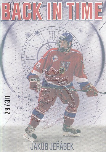 JEŘÁBEK Jakub Real Cards 2025/2026 Back in Time BT-14 Space /30