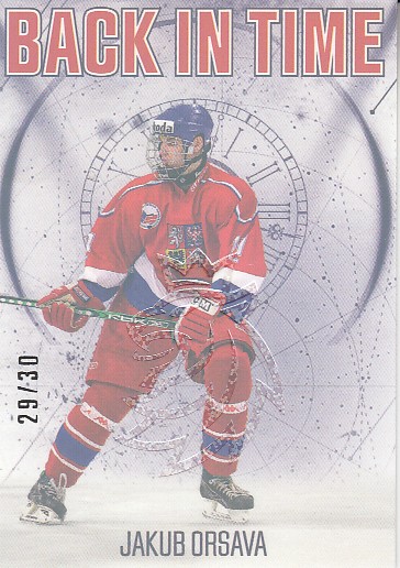 ORSAVA Jakub Real Cards 2025/2026 Back in Time BT-15 Space /30