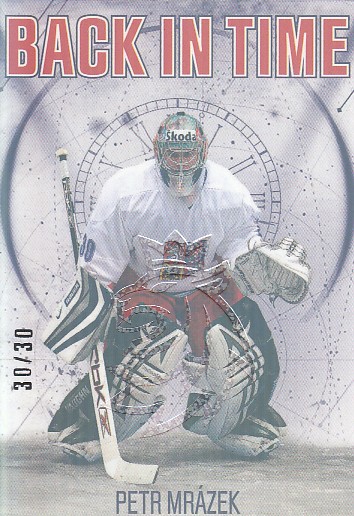 MRÁZEK Petr Real Cards 2025/2026 Back in Time BT-17 Space /30