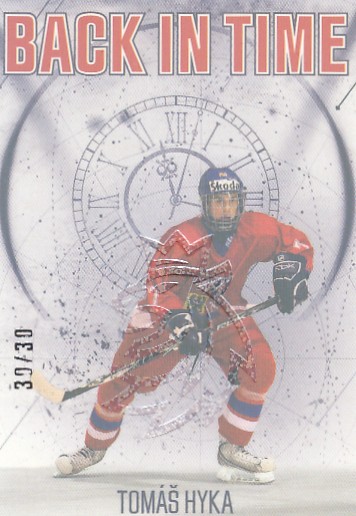 HYKA Tomáš Real Cards 2025/2026 Back in Time BT-22 Space /30