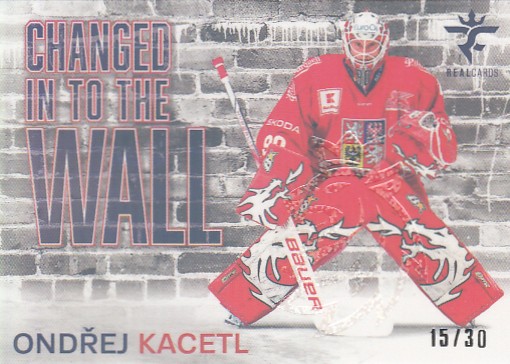 KACETL Ondřej Real Cards 2025/2026 Changed In To The Wall CHW-05 Crosslight /30