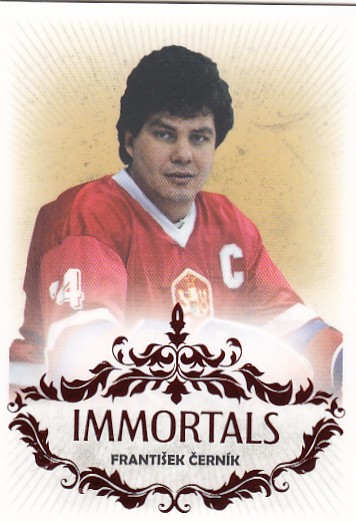 ČERNÍK František Real Cards 2025/2026 Immortals č. 7 Red /23