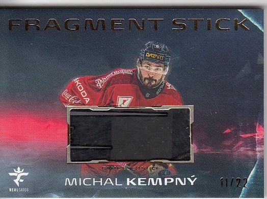 KEMPNÝ Michal Real Cards 2025/2026 Fragment Stick FS-07 Gold /22