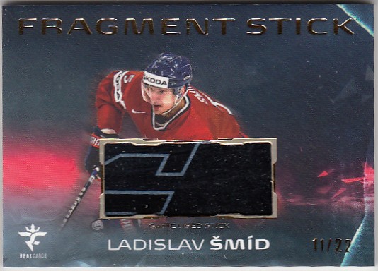 ŠMÍD Ladislav Real Cards 2025/2026 Fragment Stick FS-20 Gold /22