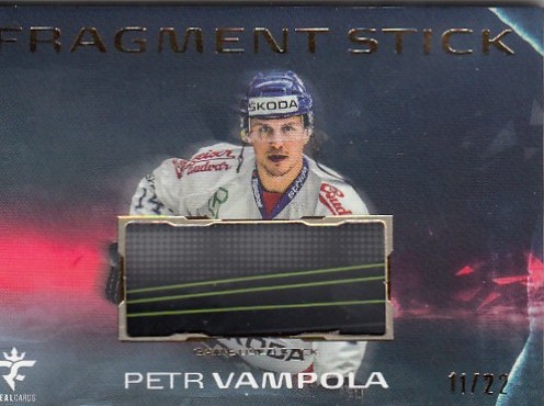 VAMPOLA Petr Real Cards 2025/2026 Fragment Stick FS-21 Gold /22