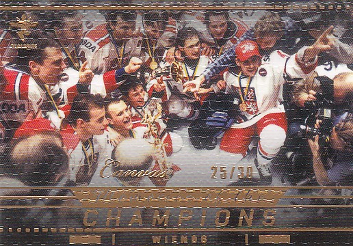 Týmové foto WIEN 96 Real Cards 2025/2026 Memories Of The Champions MCH-28 Canvas Gold /30