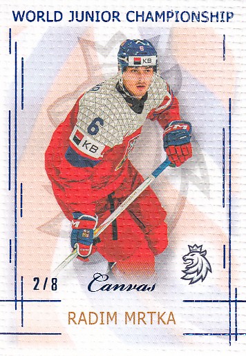 MRTKA Radim Real Cards 2025/2026 WJCH U20-15 Canvas Blue /8