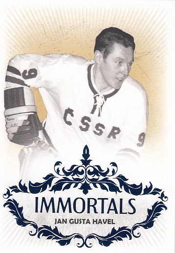 HAVEL Jan Gusta Real Cards 2025/2026 Immortals č. 8 Blue /9