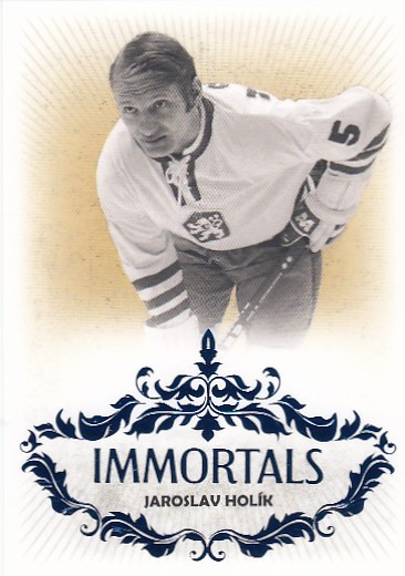 HOLÍK Jaroslav Real Cards 2025/2026 Immortals č. 12 Blue /9