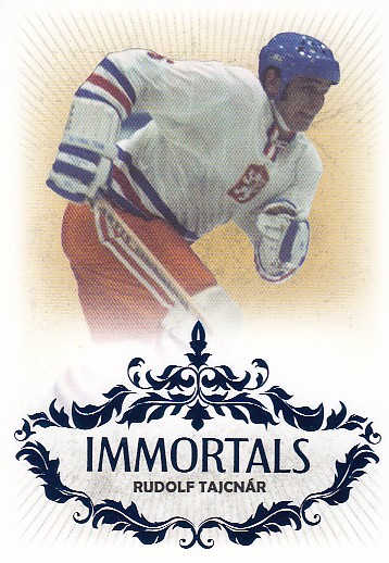 TAJCNÁR Rudolf Real Cards 2025/2026 Immortals č. 21 Blue /9