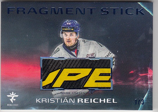 REICHEL Kristian Real Cards 2025/2026 Fragment Stick FS-17 Blue /3