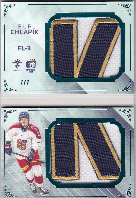 CHLAPÍK Filip Real Cards 2025/2026 Fabulous Letters Booklet FL-3 7/7 (1of1)
