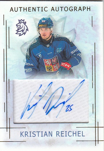 REICHEL Kristian Real Cards 2025/2026 Karjala Cup Authentic Autograph AA-19 /17