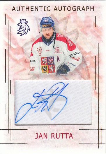 RUTTA Jan Real Cards 2025/2026 Swiss Hockey Games Authentic Autograph AA-11 /17