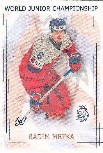 MRTKA Radim Real Cards 2025/2026 WJCH U20-15 Ice Water Turquoise 1of1